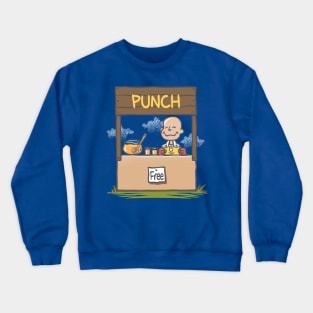 Free punch Crewneck Sweatshirt